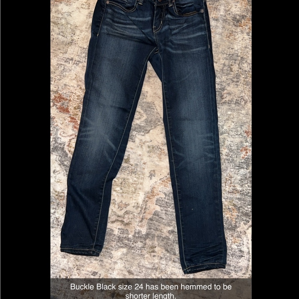 Dark Blue Denim Jeans